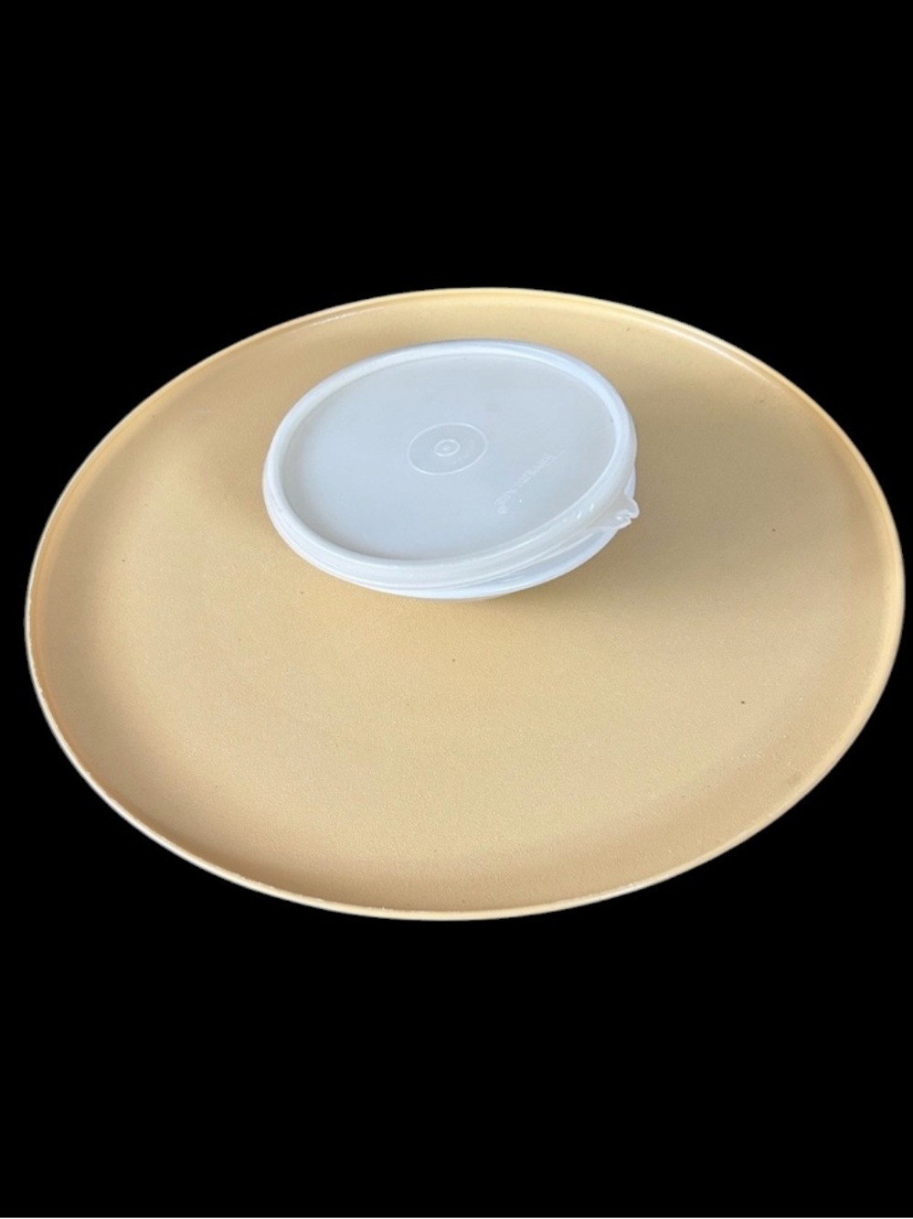Vintage Tupperware Vegetable Tray With Dip Container